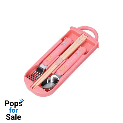 My Neighbor Totoro Chopsticks & Spoon & Fork Set Mei & Totoro Kitchen- and Tableware