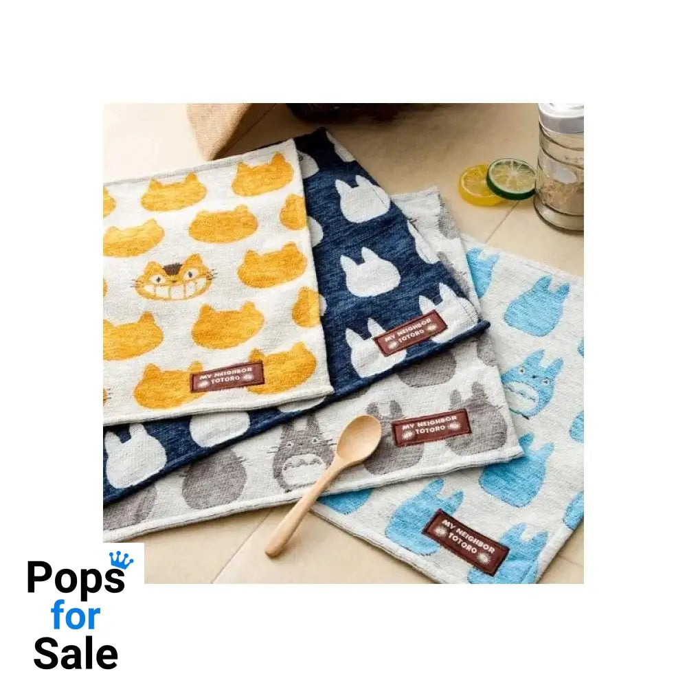 My Neighbor Totoro Cloth Lunch Napkin Catbus Shilouette Kitchen- and Tableware