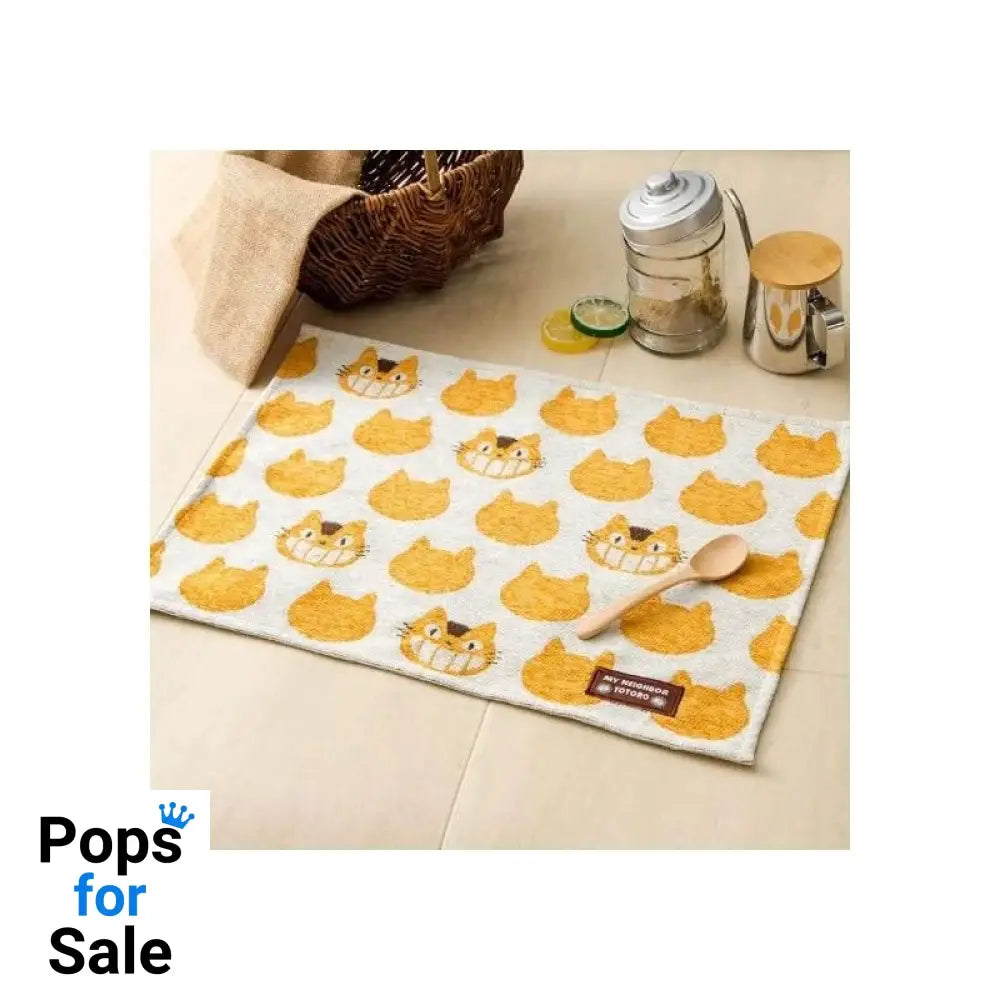 My Neighbor Totoro Cloth Lunch Napkin Catbus Shilouette