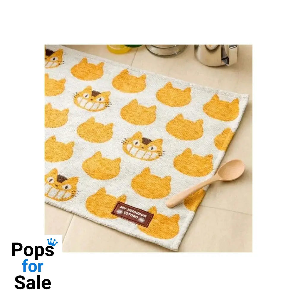My Neighbor Totoro Cloth Lunch Napkin Catbus Shilouette