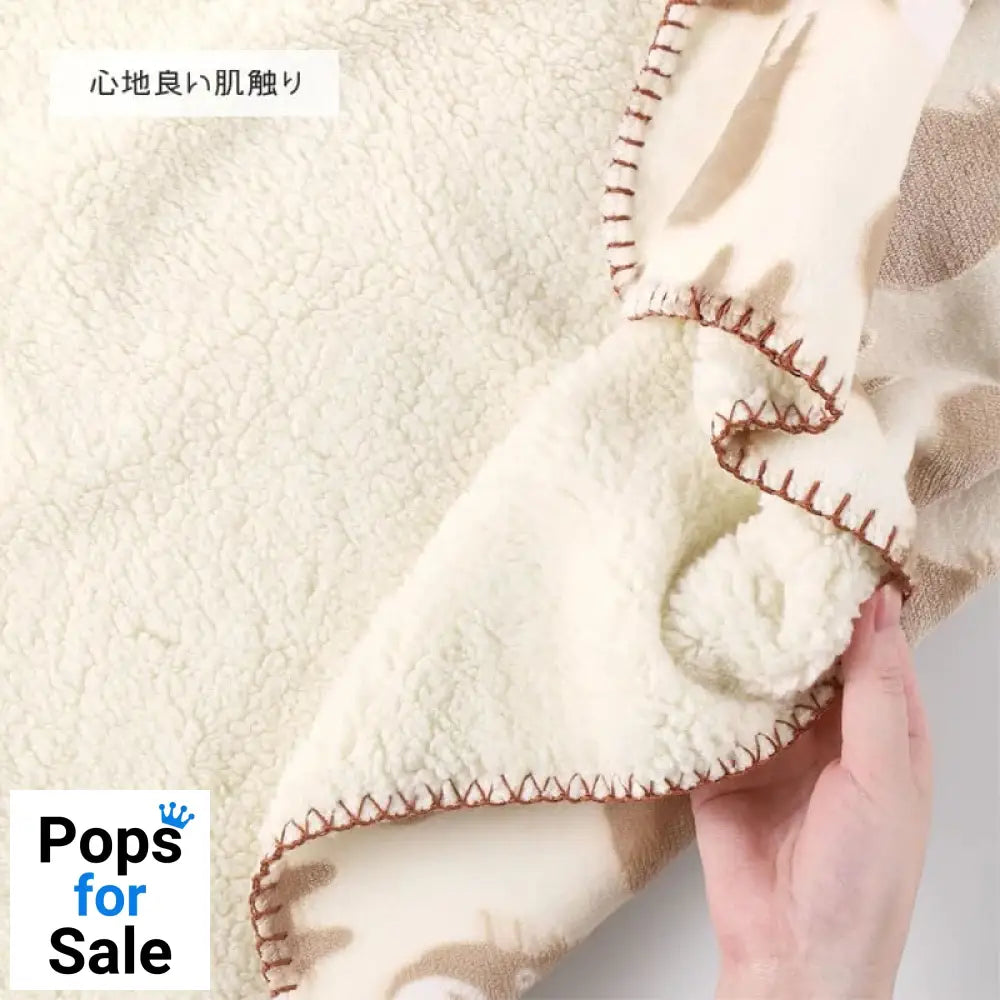 My Neighbor Totoro couverture polaire moirée Soot Sprite silhouette 70 x 100 cm Blankets & Duvets