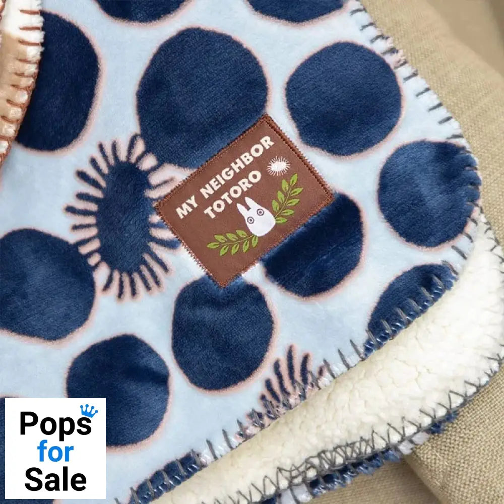 My Neighbor Totoro couverture polaire moirée Soot Sprite silhouette 70 x 100 cm