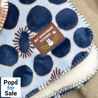 My Neighbor Totoro couverture polaire moirée Soot Sprite silhouette 70 x 100 cm