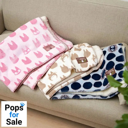 My Neighbor Totoro couverture polaire moirée Soot Sprite silhouette 70 x 100 cm Blankets & Duvets