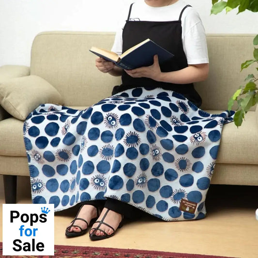 My Neighbor Totoro couverture polaire moirée Soot Sprite silhouette 70 x 100 cm Blankets & Duvets
