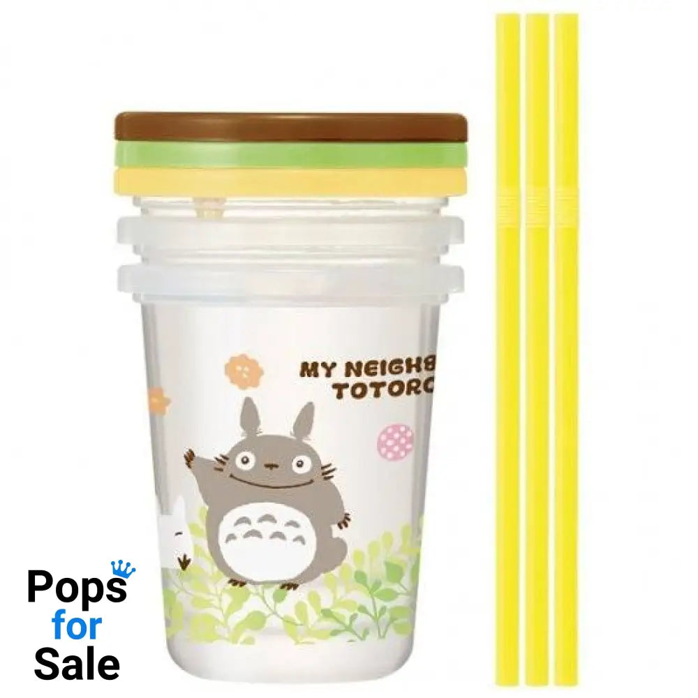 My Neighbor Totoro Cup & Straw Set 3-Set