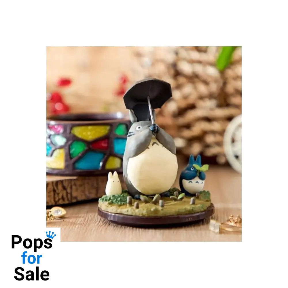 My Neighbor Totoro Diorama / Storage Box Dondoko dance Statues
