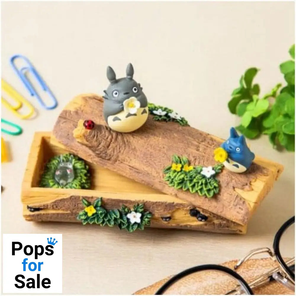 My Neighbor Totoro Diorama / Storage Box Totoro Trumpet 8 cm