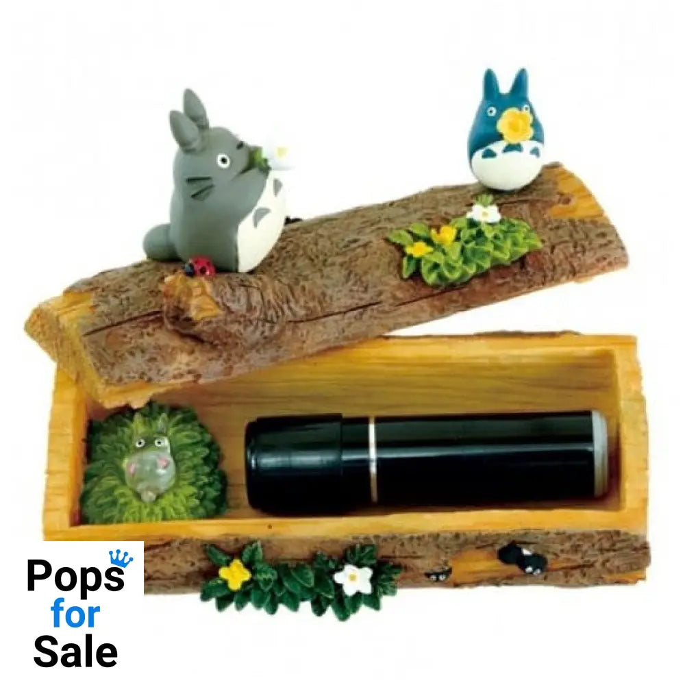 My Neighbor Totoro Diorama / Storage Box Totoro Trumpet 8 cm