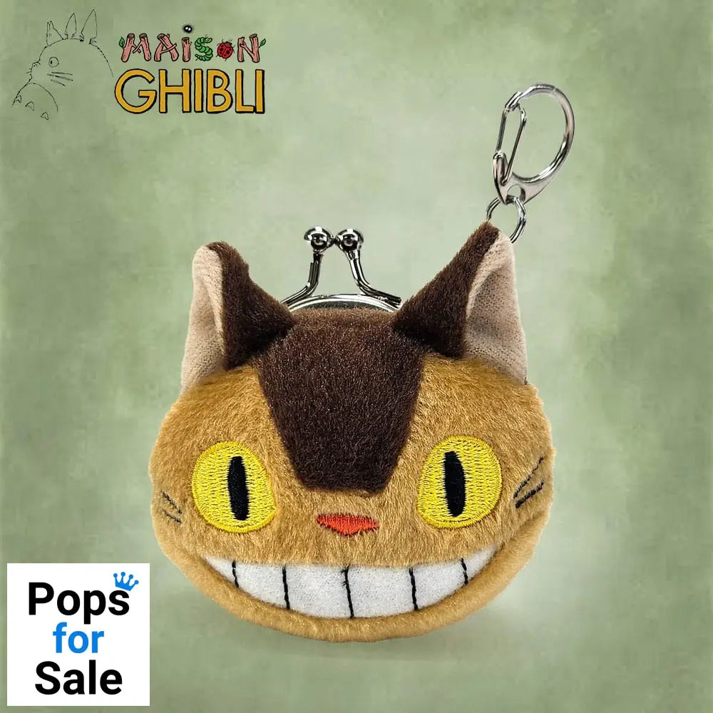My Neighbor Totoro Funwari Mini Plush Coin Purse Cat Bus