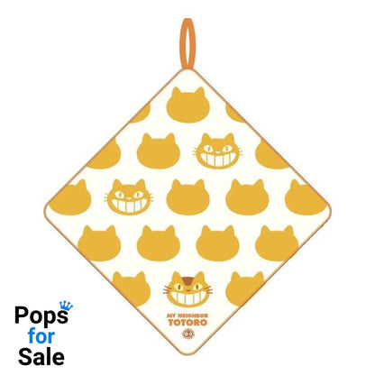 My Neighbor Totoro Mini Towel Catbus Silhouette 33 x 33 cm