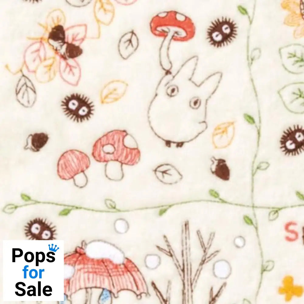 My Neighbor Totoro Mini Towel Wreath of Nuts 25 x 25 cm