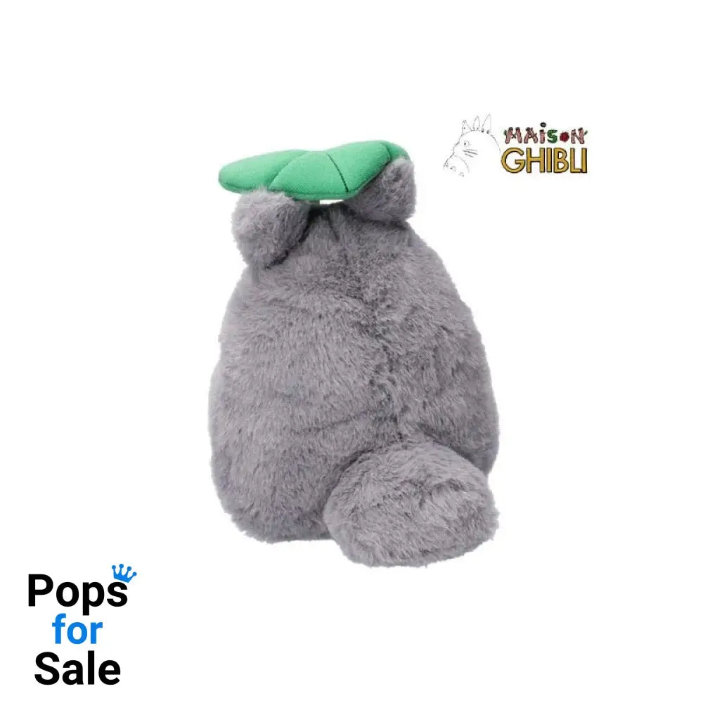 My Neighbor Totoro Nakayoshi Plush Figure Big Totoro with leaf 21 cm