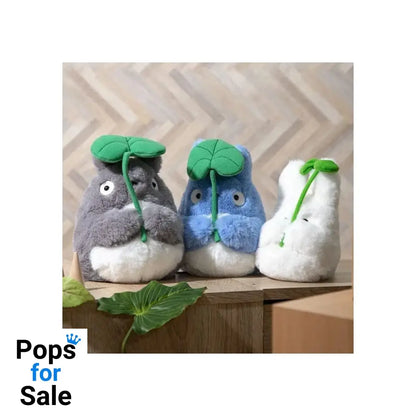 My Neighbor Totoro Nakayoshi Plush Figure Big Totoro with leaf 21 cm