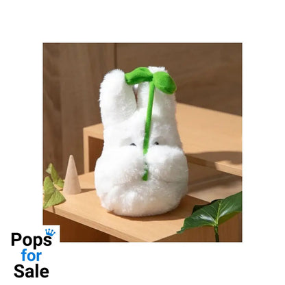 My Neighbor Totoro Nakayoshi Plush Figure Small Totoro with leaf 19 cm