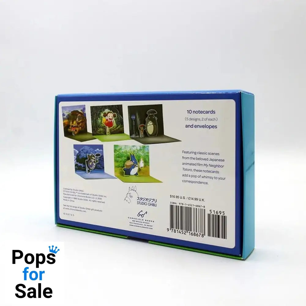 My Neighbor Totoro Pop-Up Notecards Set (10)