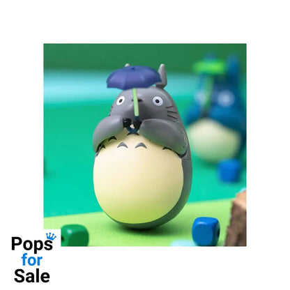 My Neighbor Totoro Round Bottomed Figurine Big Totoro with leaf 7 cm