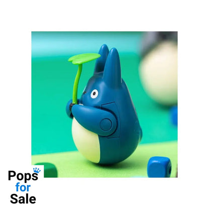 My Neighbor Totoro Round Bottomed Figurine Mid Totoro with leaf 6 cm