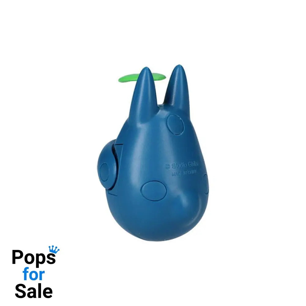 My Neighbor Totoro Round Bottomed Figurine Mid Totoro with leaf 6 cm