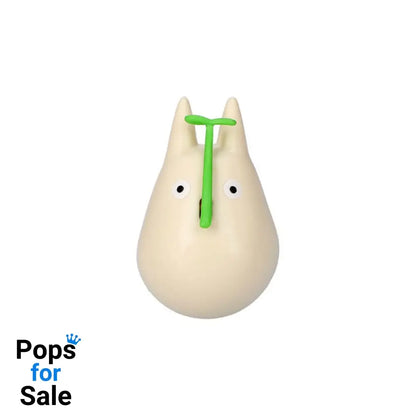 My Neighbor Totoro Round Bottomed Figurine Small Totoro with leaf 5 cm Statues