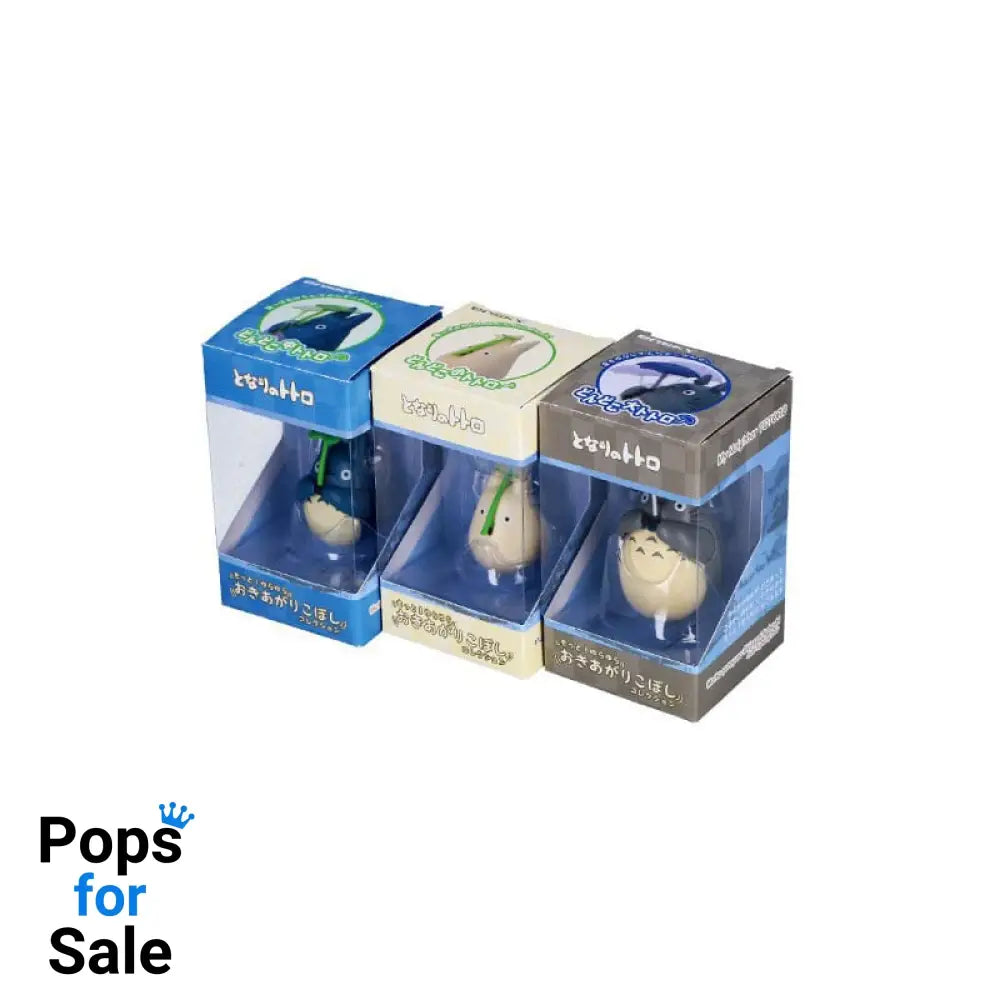 My Neighbor Totoro Round Bottomed Figurine Small Totoro with leaf 5 cm