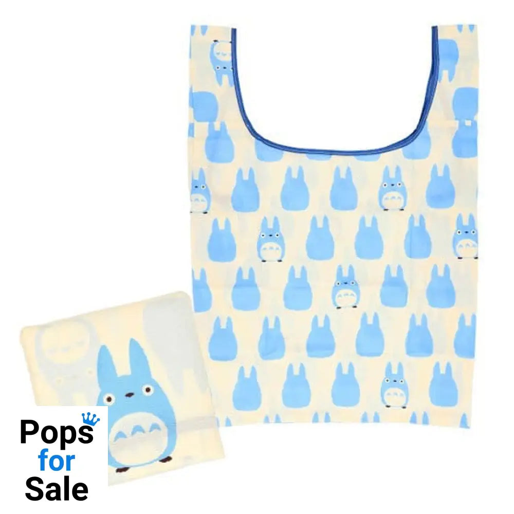 My Neighbor Totoro Tote Bag Totoro Silhouette Blue Bags