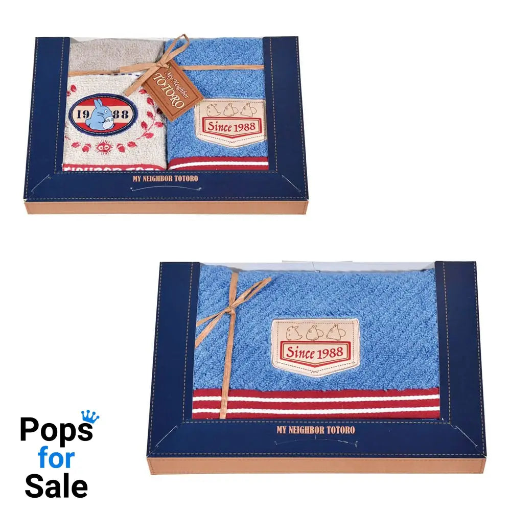 My Neighbor Totoro Towel 3-Set Denim stitching Towels