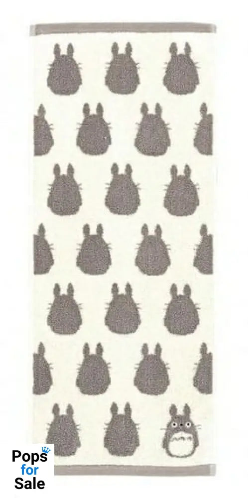 My Neighbor Totoro Towel Big Totoro Silhouette 33 x 80 cm