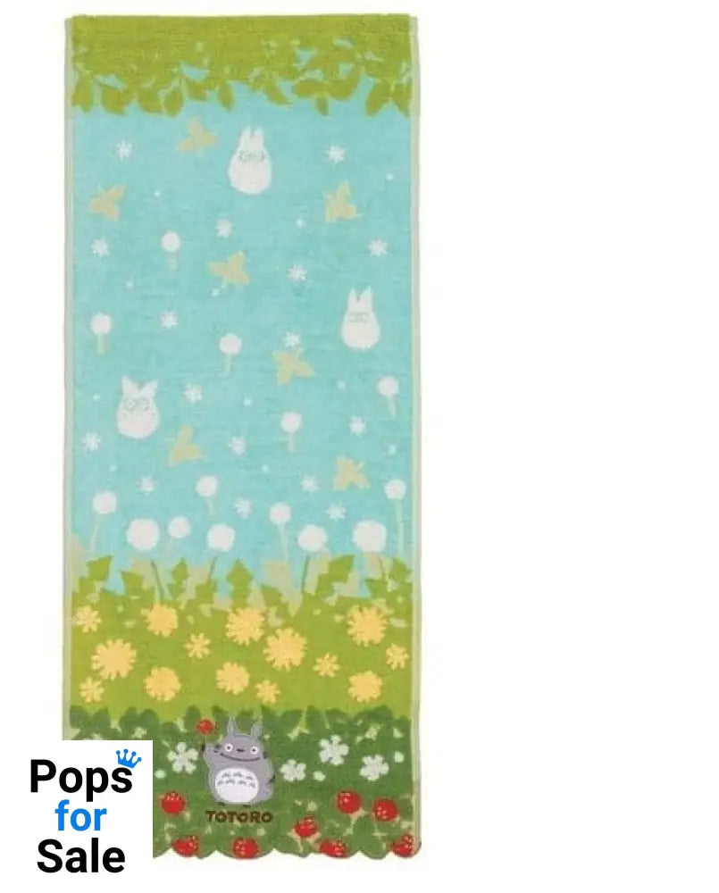 My Neighbor Totoro Towel Totoro Flowers & Stawberries 34 x 80 cm