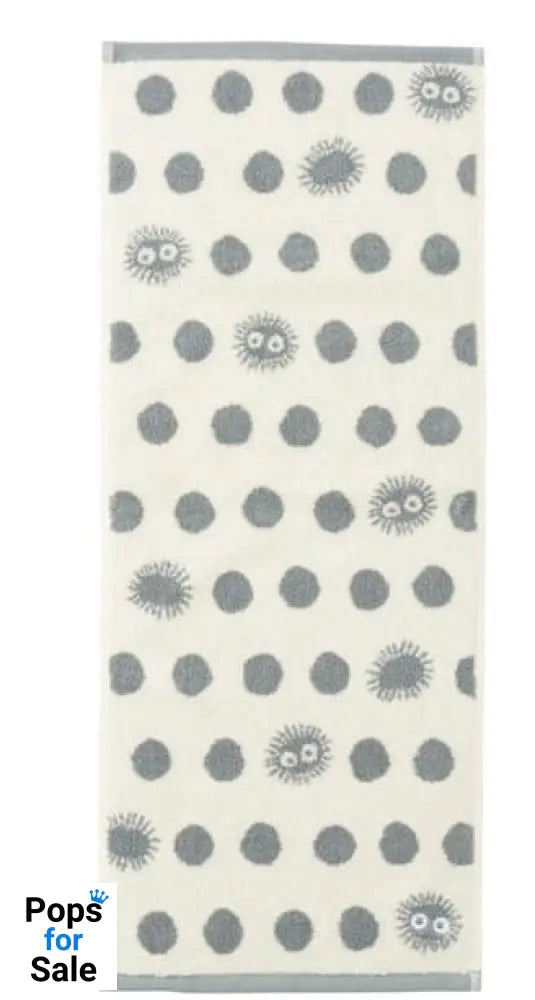 My Neighbor Totoro Towel Kurosuke Silhouette 33 x 80 cm