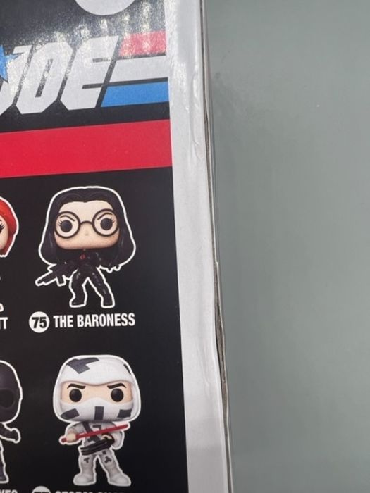 #107 Serpentor - GI Joe - 2022 Con - Box Damaged Funko POP