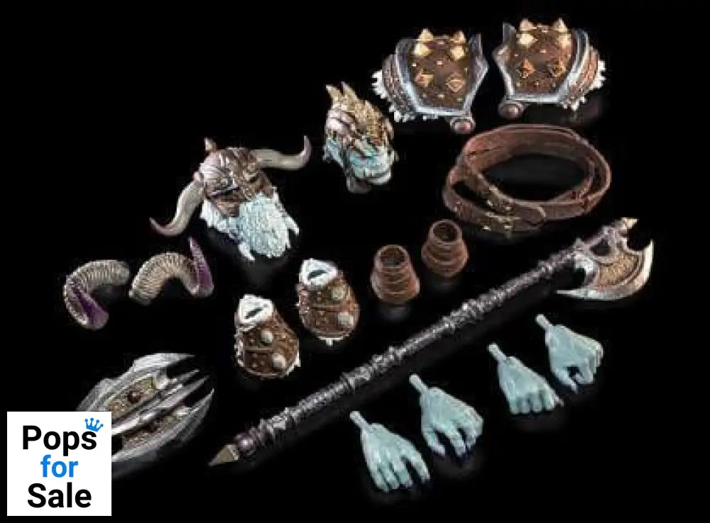 Mythic Legions: Ashes of Agbendor Actionfigur Frost Ogre Ogre Scale Action figures