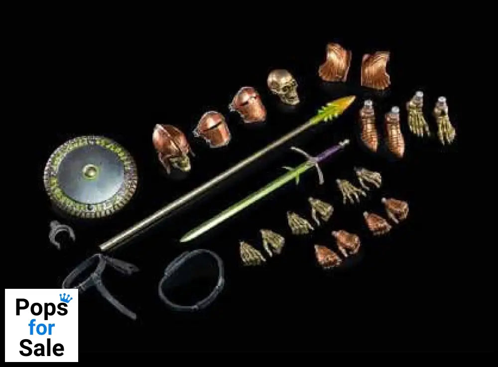 Mythic Legions: Ashes of Agbendor Actionfigur Gold Skeleton 2 Deluxe Edition