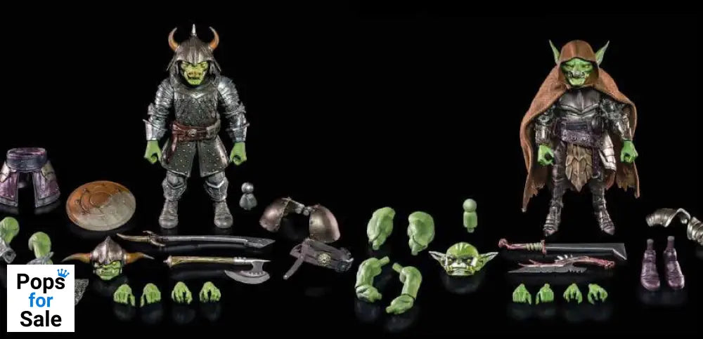 Mythic Legions: Ashes of Agbendor Actionfigures 2-Pack Maligancy of Gobhollow