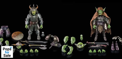 Mythic Legions: Ashes of Agbendor Actionfigures 2-Pack Maligancy of Gobhollow