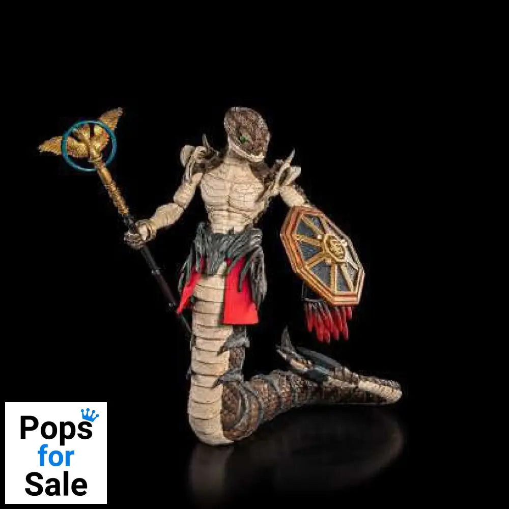 Mythic Legions: Reign of the Beasts Actionfigur Serpenspire Royal Guard Deluxe Edition