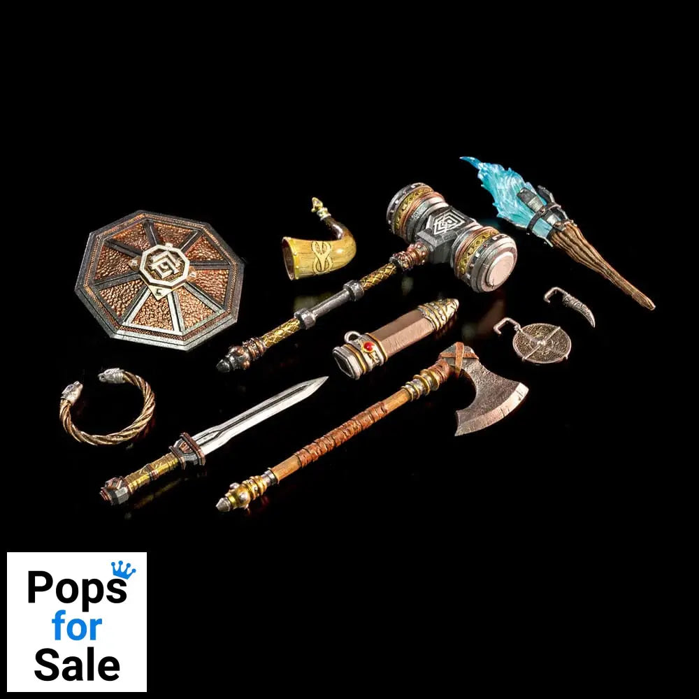 Mythic Legions: Rising Sons Action Figure Accessorys Dwarf Weapons