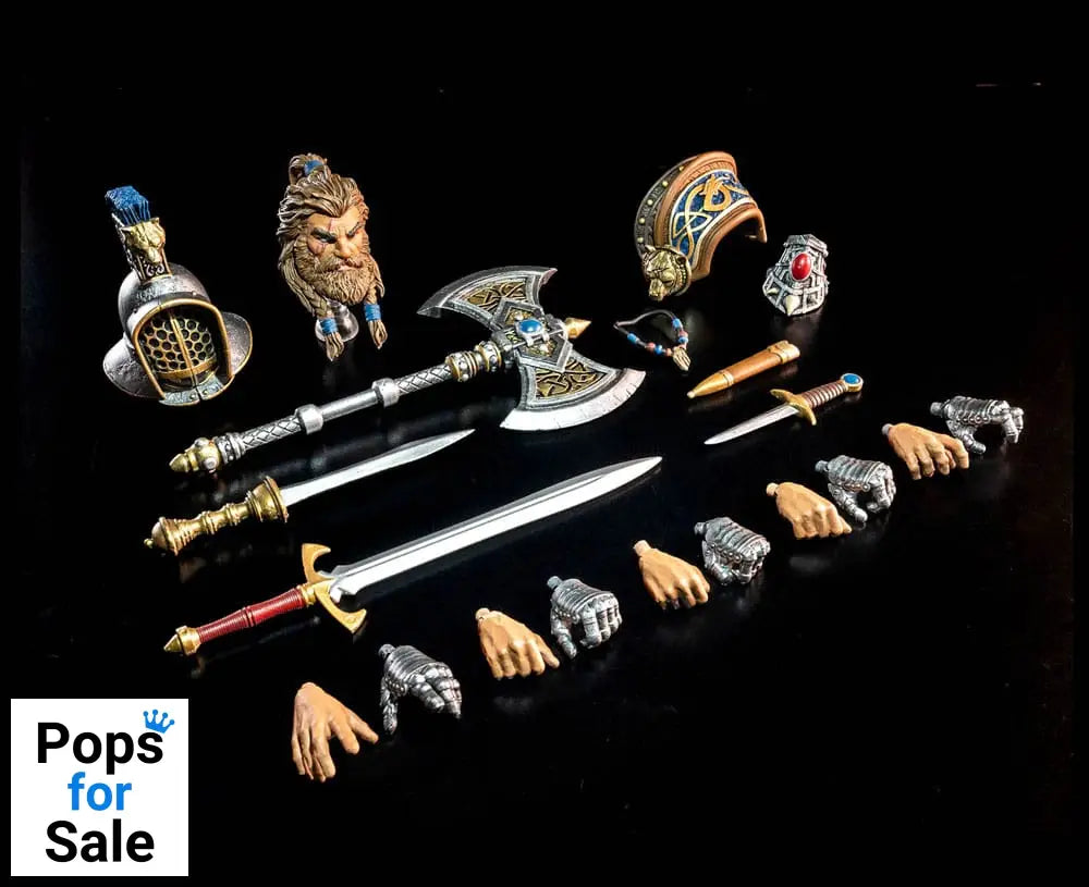 Mythic Legions: Rising Sons Actionfigur Attlus the Conqueror Ver. 2 15 cm