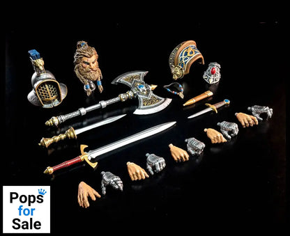 Mythic Legions: Rising Sons Actionfigur Attlus the Conqueror Ver. 2 15 cm