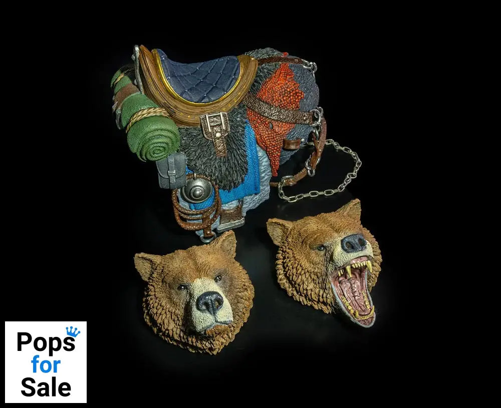 Mythic Legions: Rising Sons Actionfigur Bodvar (Bear Mount) 15 cm