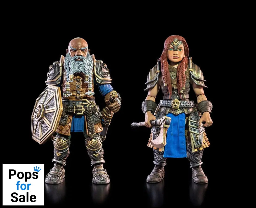 Mythic Legions: Rising Sons Actionfigures 2-Pack Exiles From Under the Mountain 15 cm