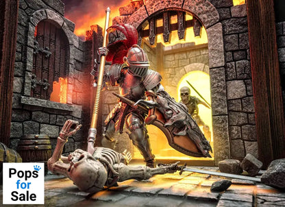 Mythic Legions: The First 10 Years Actionfigur Silver Knight Legion Builder 2