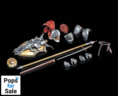 Mythic Legions: The First 10 Years Actionfigur Silver Knight Legion Builder 2