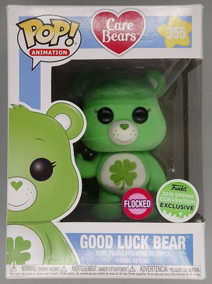 355 Good Luck Bear - Flocked - Care Bears - Funko POP - Box Damaged