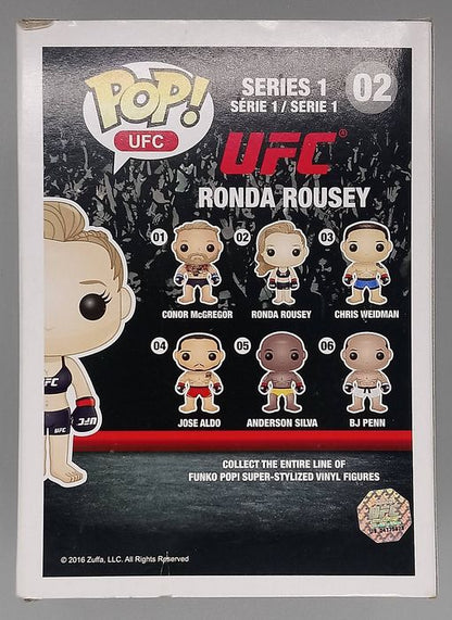 #02 Ronda Rousey - UFC - Box Damaged Funko POP