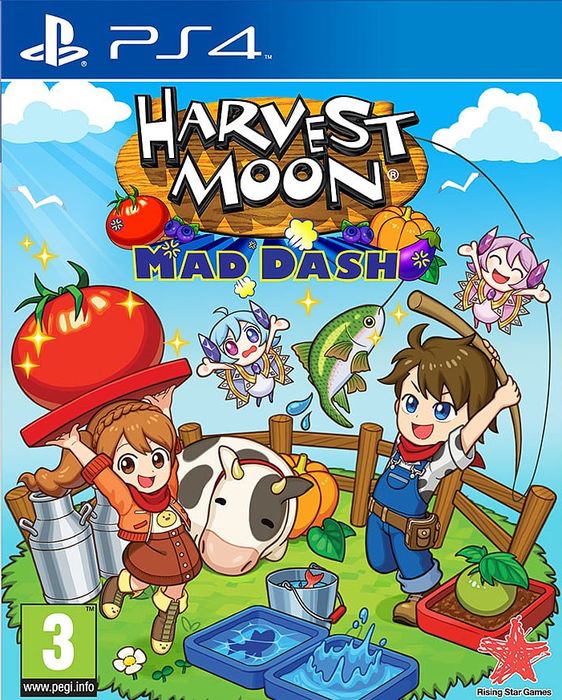 Harvest Moon Mad Dash for Playstation 4 (PS4)