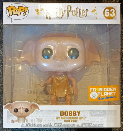 #63 Dobby - 10 Inch - Harry Potter - Box Damaged Funko POP