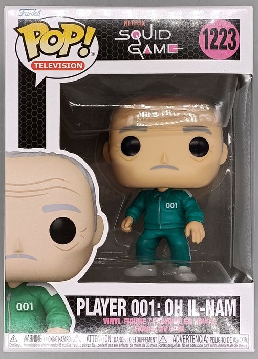 #1223 Player 001: Oh Ilnam - Squid Game Funko POP