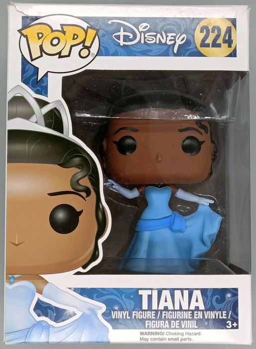 224 Tiana (Gown) - Disney The Princess and the Frog Funko POP - Box Damaged