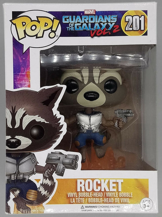201 Rocket (Jet Pack) Marvel Guardians of the Galaxy Vol 2 Funko POP